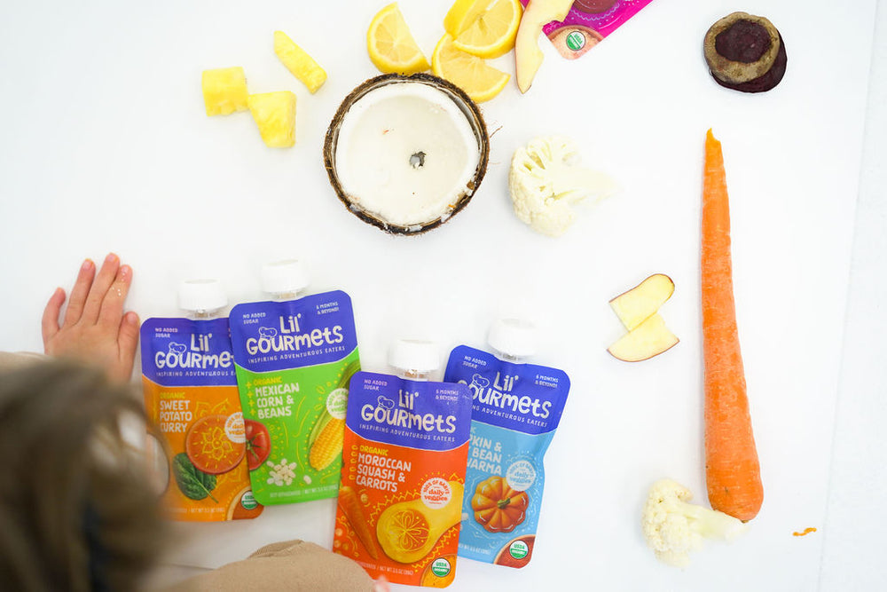 Lil' Gourmets Organic Baby Pouches with Veggies