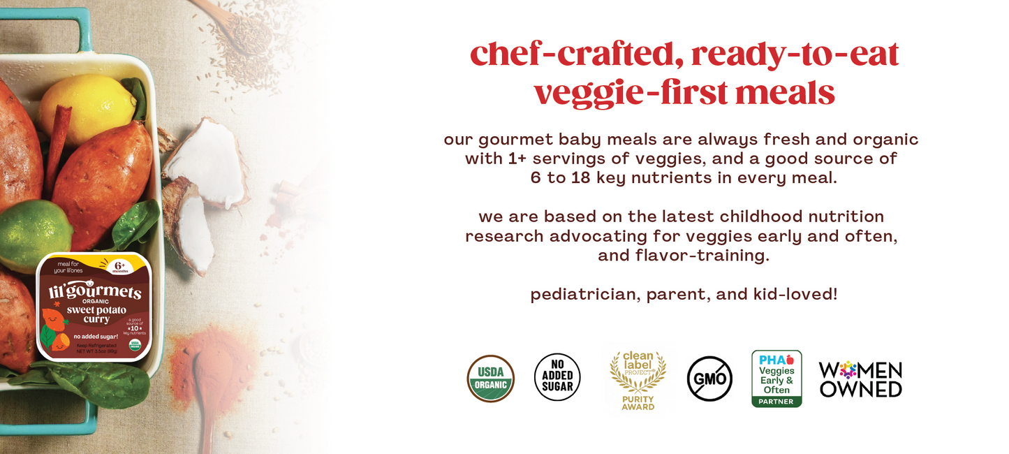 Organic Baby Food Made Fresh, Delivery To Your Door