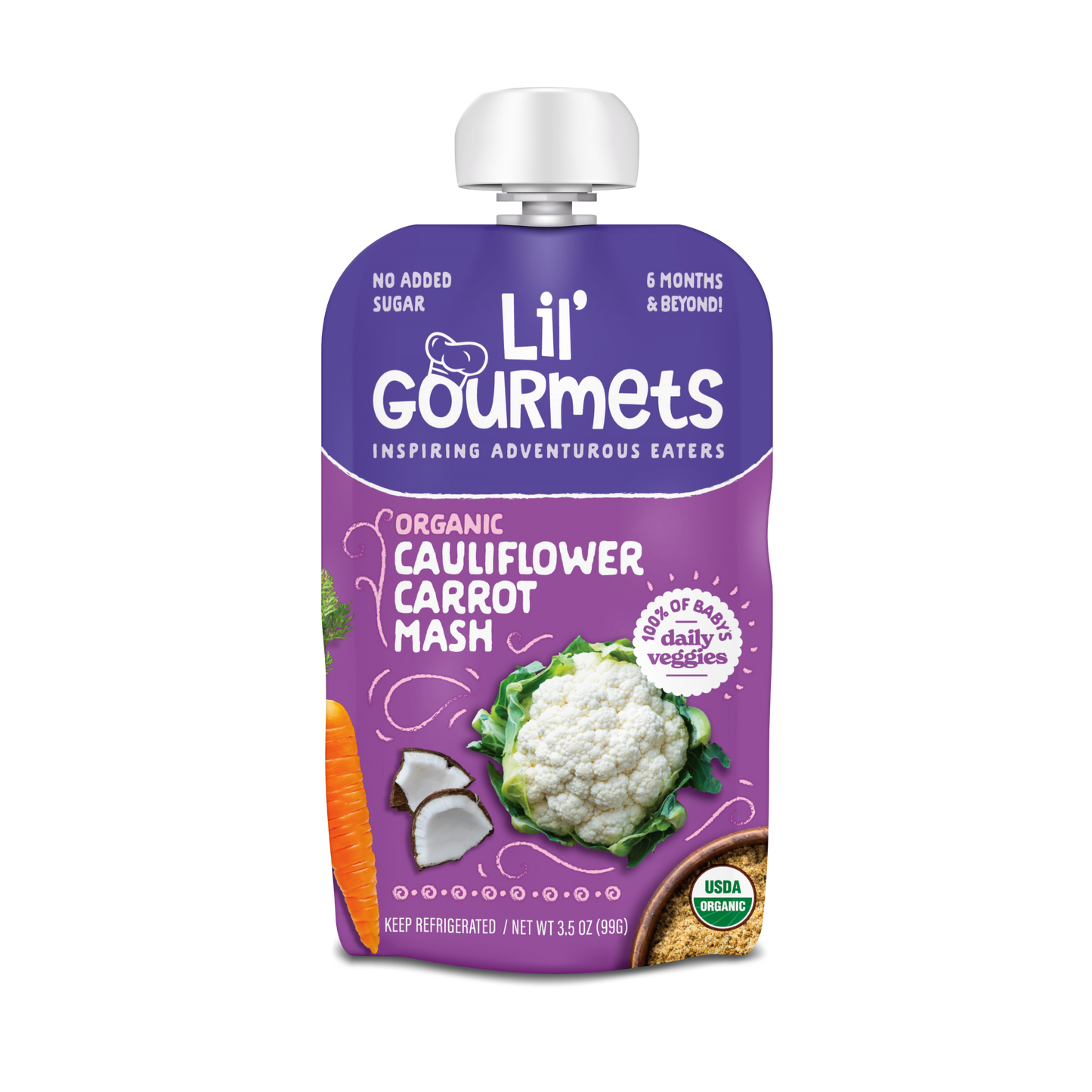 Cauliflower Carrot Mash