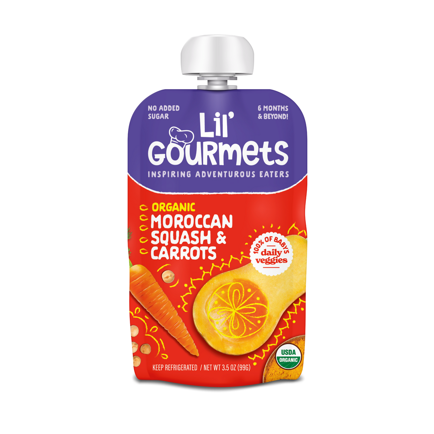 Moroccan Squash & Carrots