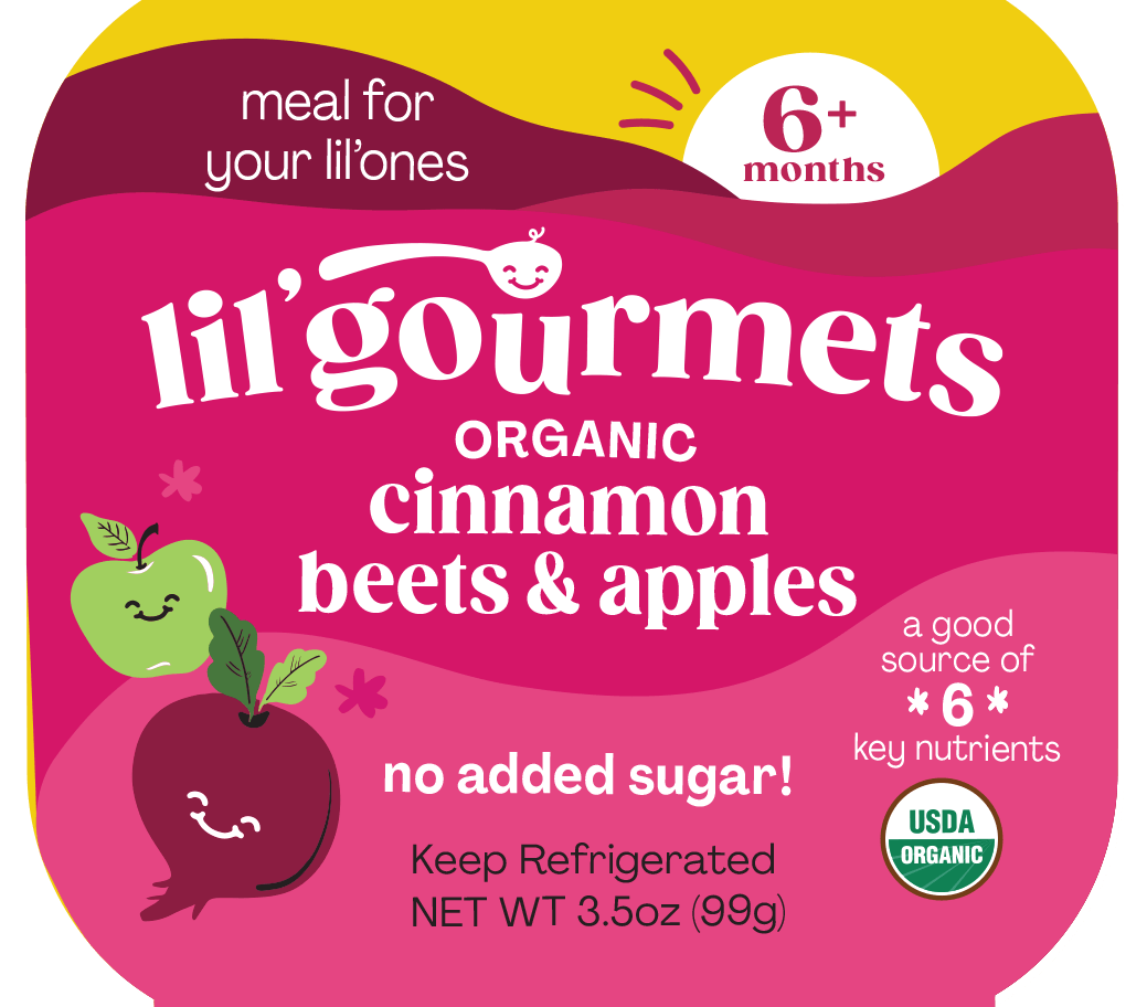 Cinnamon Beets + Apples (8 meals) - lil'gourmets