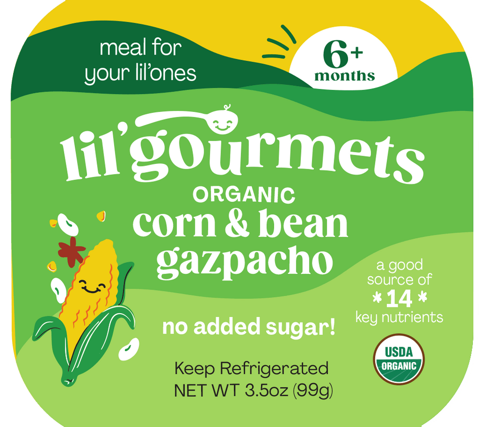 
                  
                    Corn + Bean Gazpacho (8 meals) - lil'gourmets
                  
                