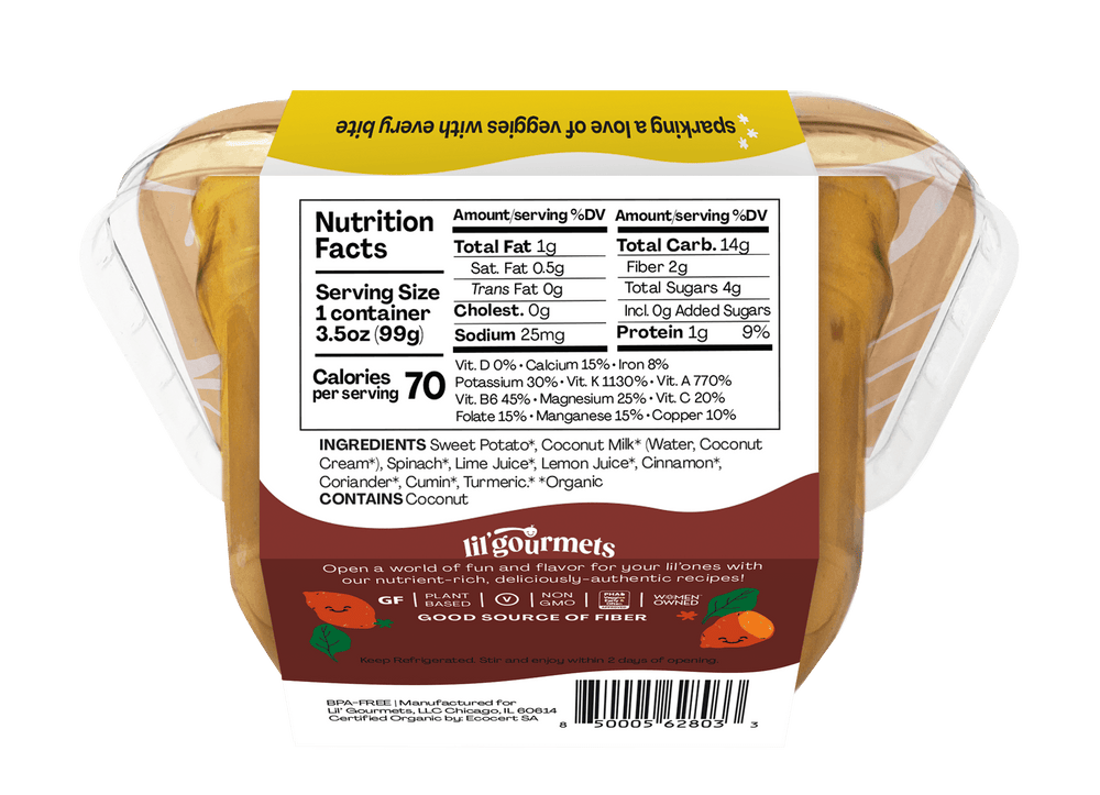 
                  
                    Sweet Potato Curry (8 meals) - lil'gourmets
                  
                